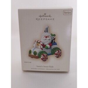 2007 Hallmark Keepsake Ornament - SANTA'S SWEET RIDE - 1st in Series CANDY CAR